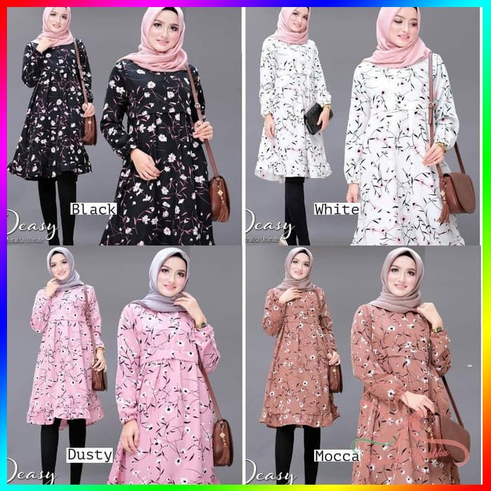 Detail Model Baju Bunga Bunga Nomer 17