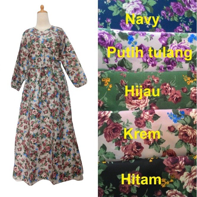 Detail Model Baju Bunga Bunga Nomer 20