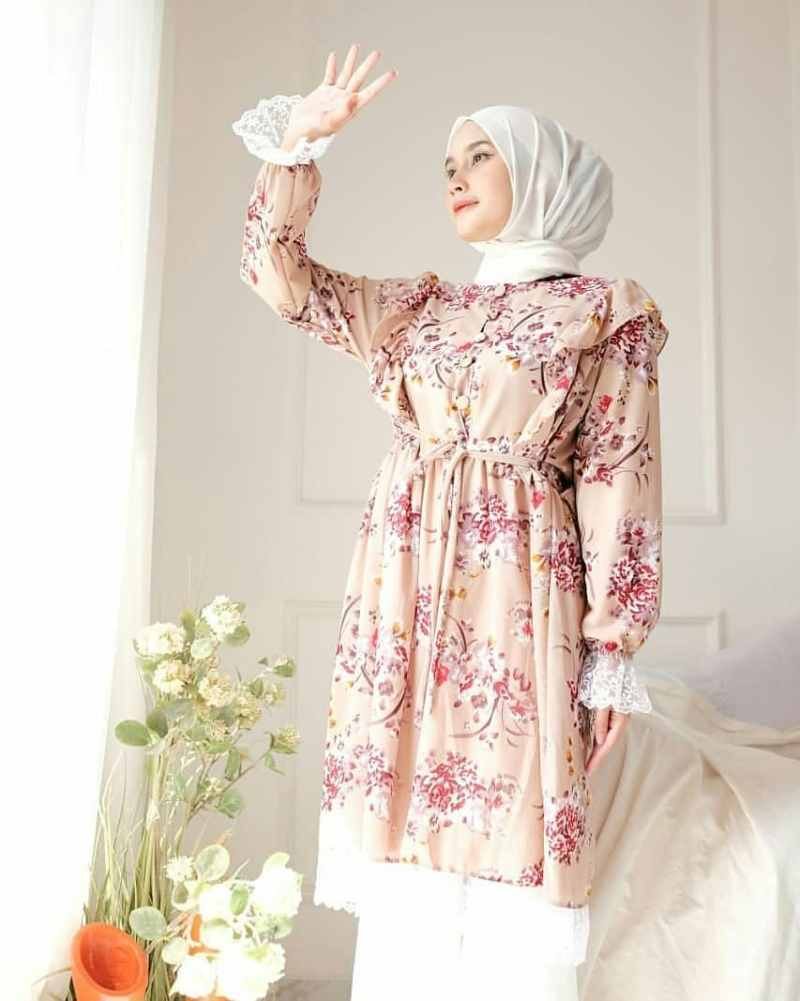 Detail Model Baju Bunga Bunga Nomer 35