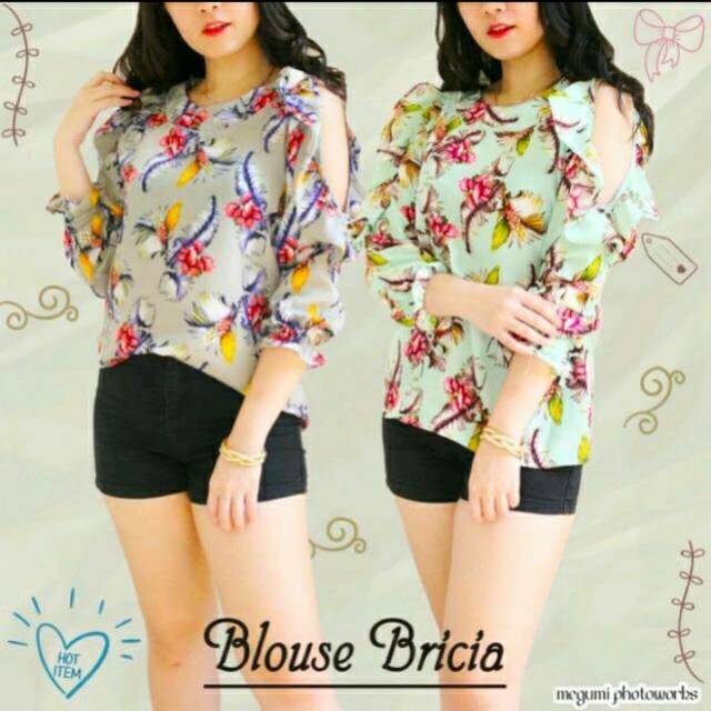 Detail Model Baju Bunga Bunga Nomer 46