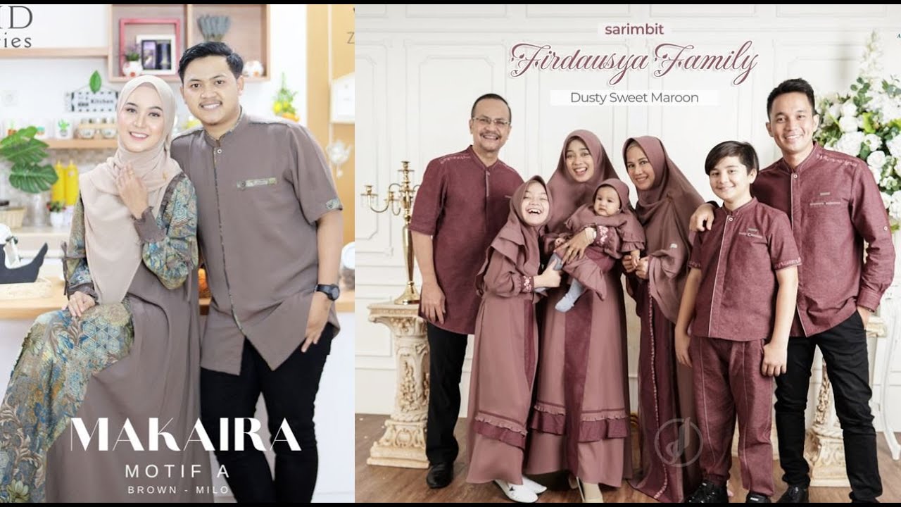 Detail Model Baju Couple Lebaran Nomer 34