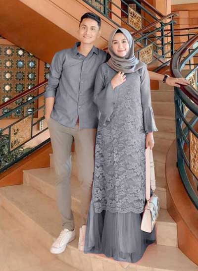 Detail Model Baju Couple Lebaran Nomer 55