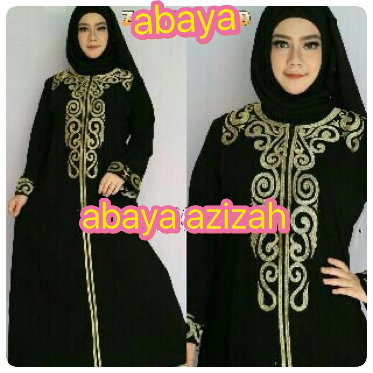 Detail Model Baju Gamis Arab Nomer 23