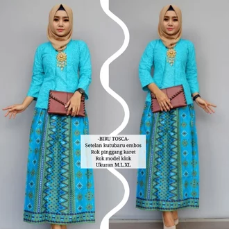 Detail Model Baju Gamis Batik 2017 Nomer 49