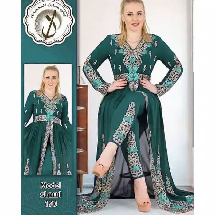 Detail Model Baju Gamis India Nomer 41