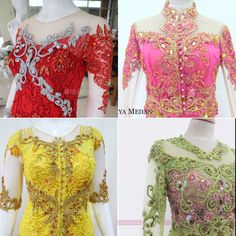 Detail Model Baju Gamis Renda Tempel Nomer 28