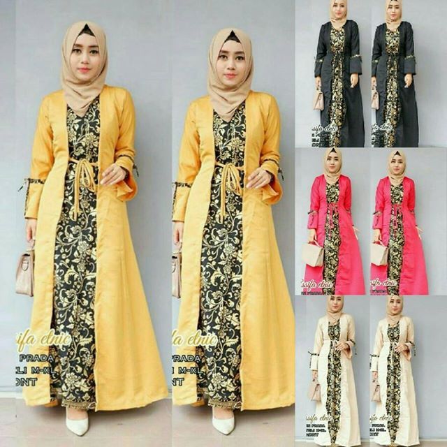 Model Baju Jubah Batik - KibrisPDR