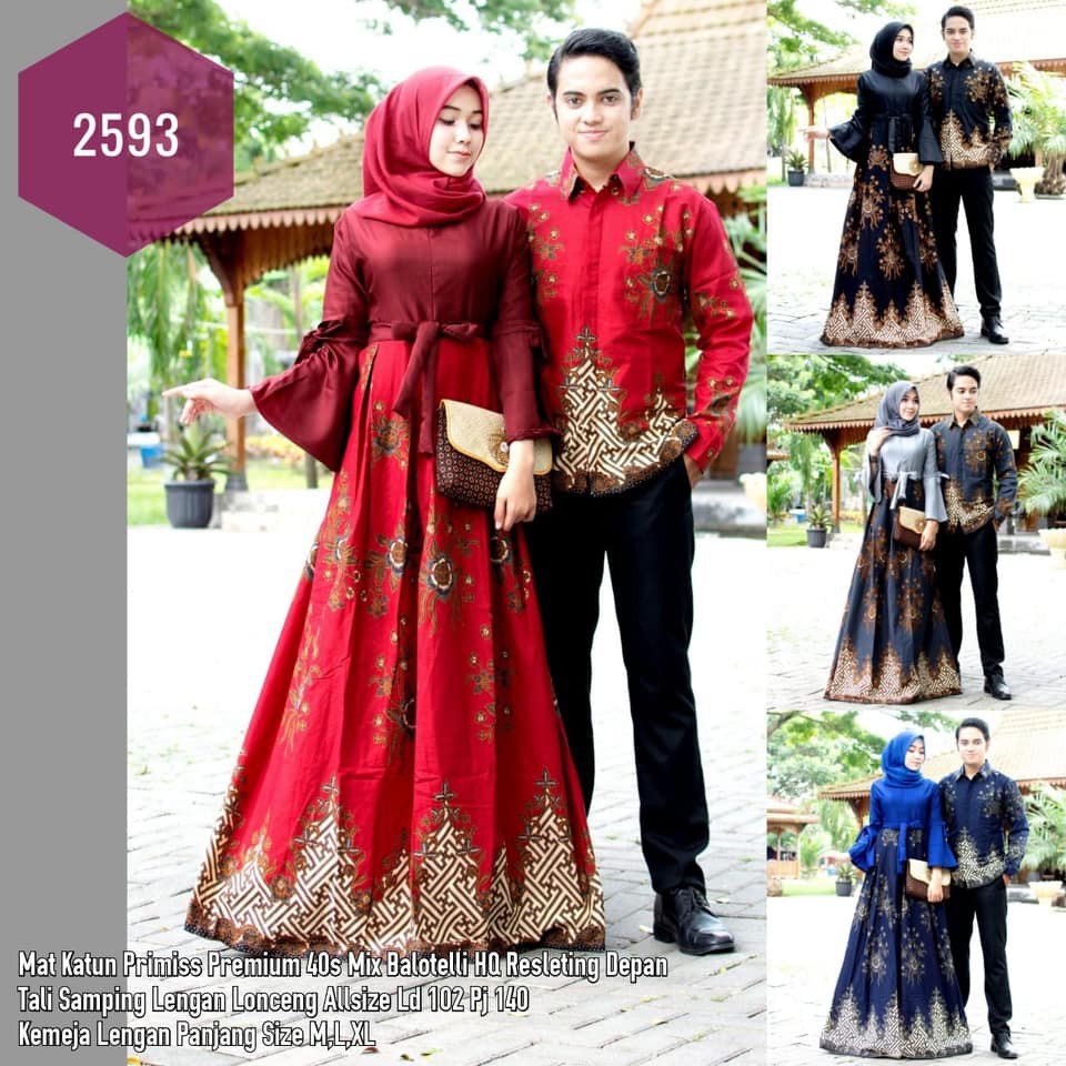 Detail Model Baju Jubah Batik Nomer 34