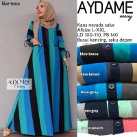 Detail Model Baju Kain Garis Garis Nomer 46