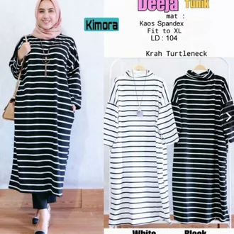 Detail Model Baju Motif Garis2 Nomer 40