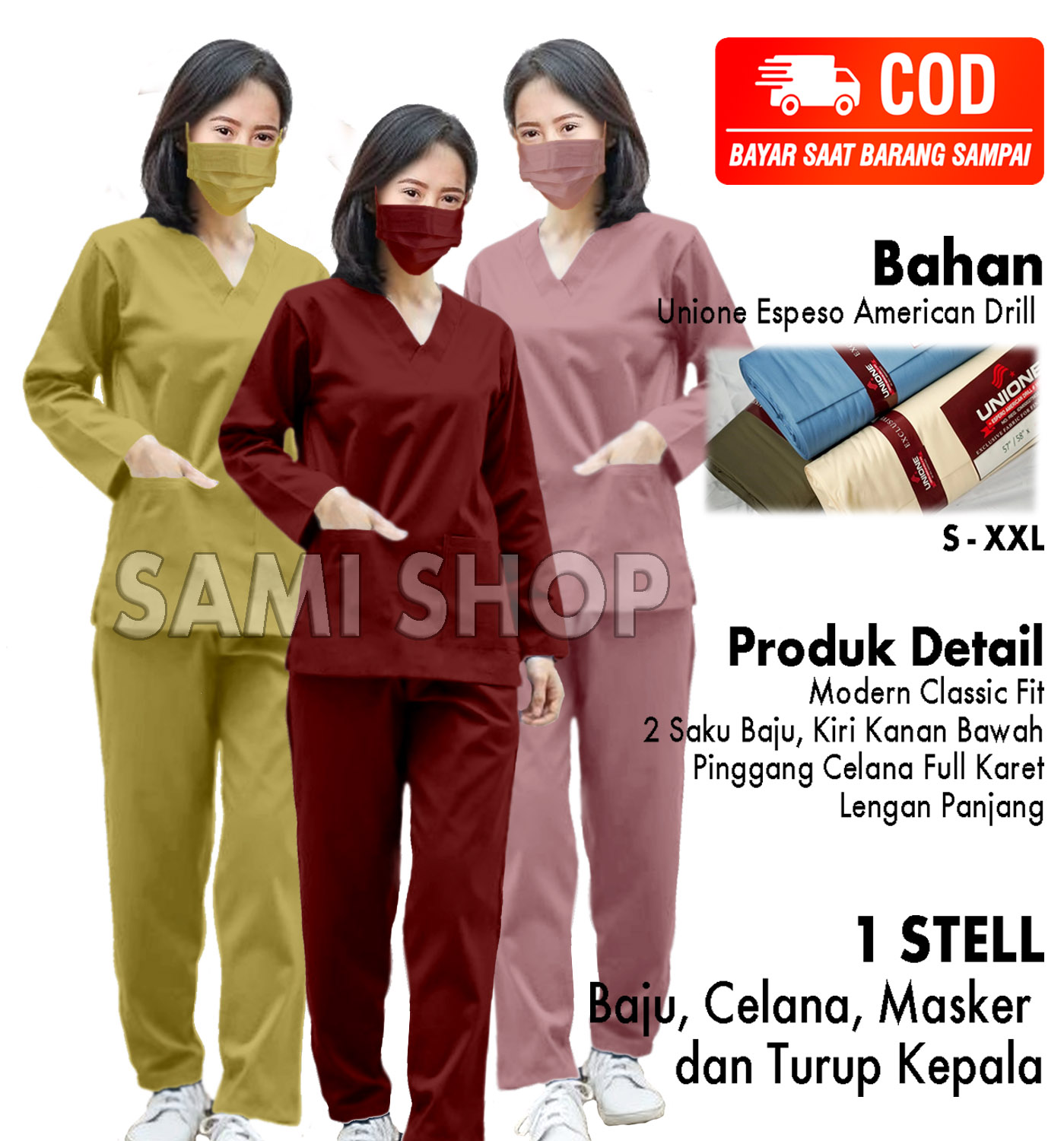 Detail Model Baju Perawat Modern Nomer 49