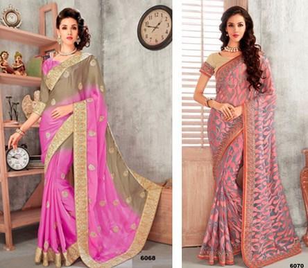 Detail Model Baju Sari India Nomer 6