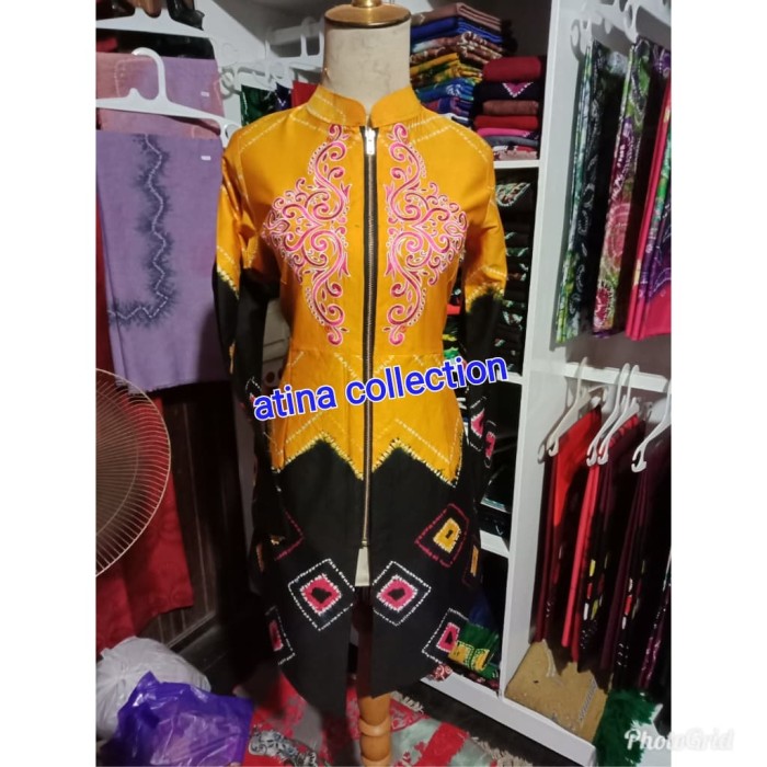 Detail Model Baju Sasirangan 2018 Nomer 49