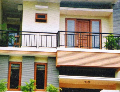 Detail Model Balkon Rumah Tingkat Minimalis Nomer 48