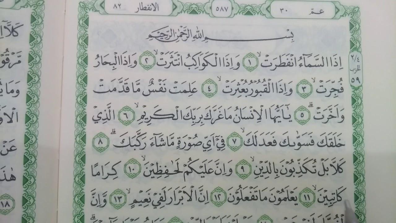 Detail Latin Surat Al Infithar Ayat 6 Nomer 11