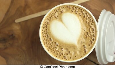 Detail Latte Art Love Nomer 26