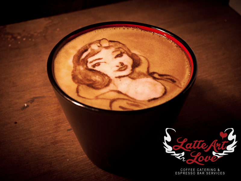 Detail Latte Art Love Nomer 33