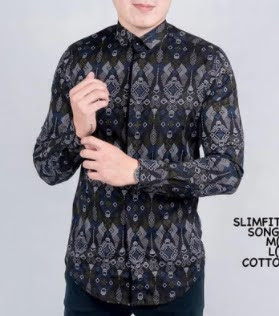 Detail Model Batik Pria Gaul Nomer 33