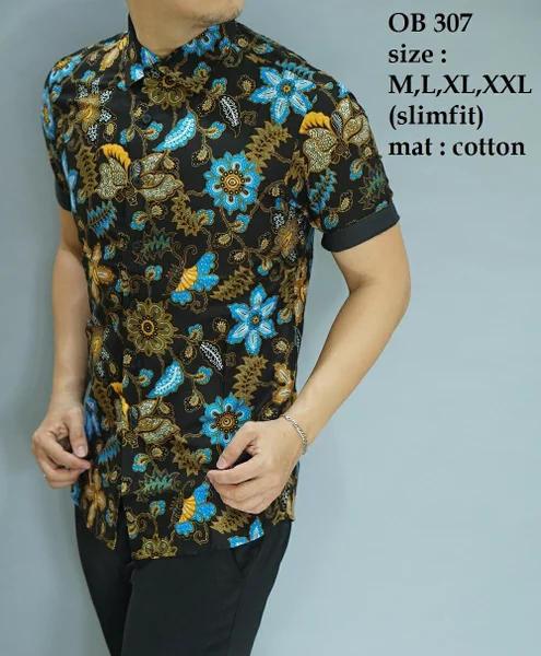 Detail Model Batik Pria Gaul Nomer 58