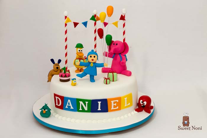 Detail Model Cake Gambar Pocoyo Nomer 13