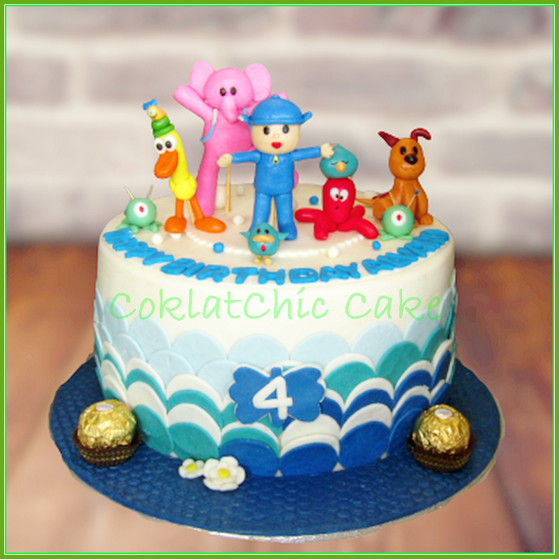 Detail Model Cake Gambar Pocoyo Nomer 21