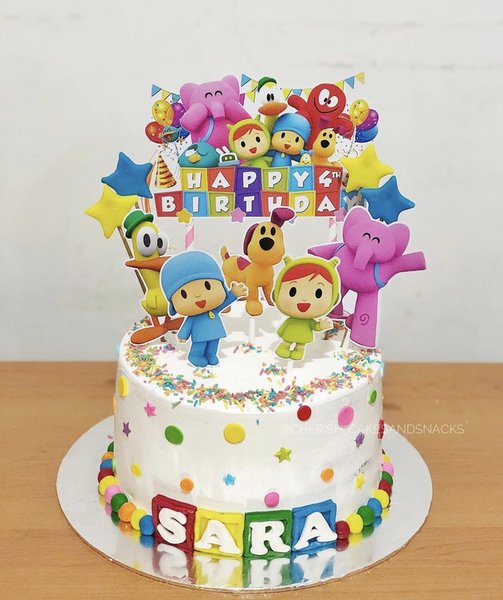 Detail Model Cake Gambar Pocoyo Nomer 23