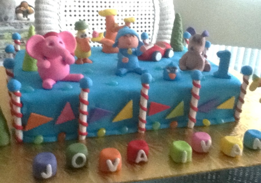 Detail Model Cake Gambar Pocoyo Nomer 27