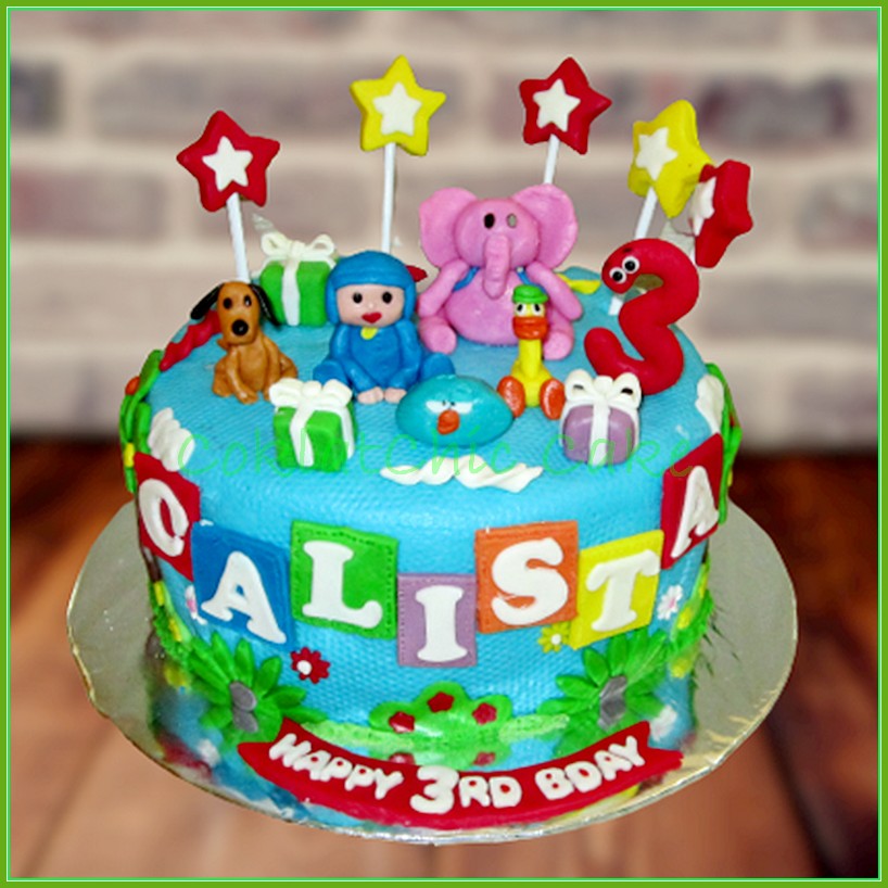 Detail Model Cake Gambar Pocoyo Nomer 28