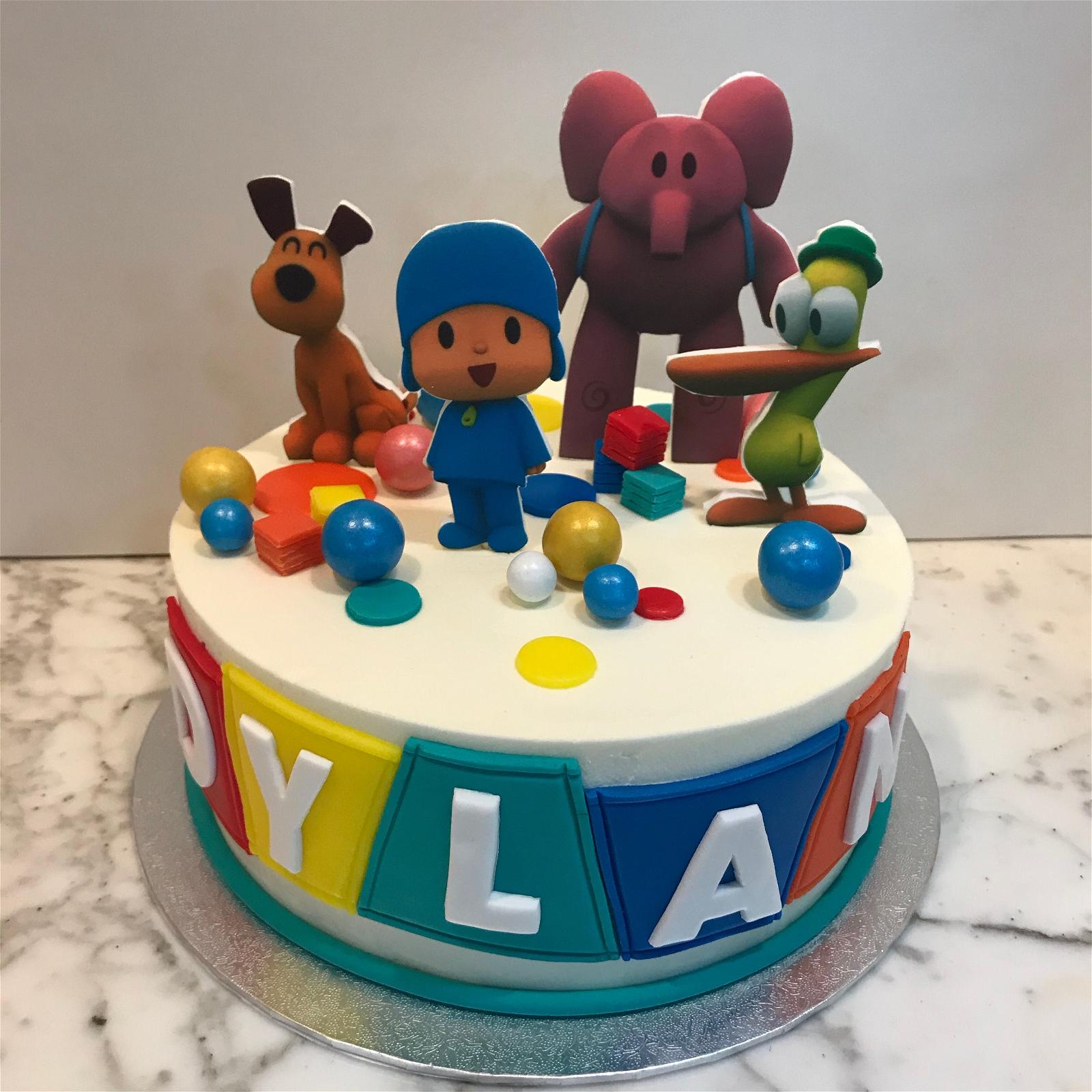 Detail Model Cake Gambar Pocoyo Nomer 40