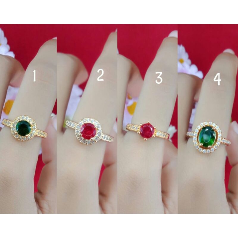 Download Model Cincin Batu Wanita Elegan Nomer 13