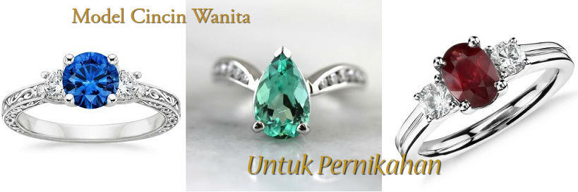 Detail Model Cincin Batu Wanita Elegan Nomer 23