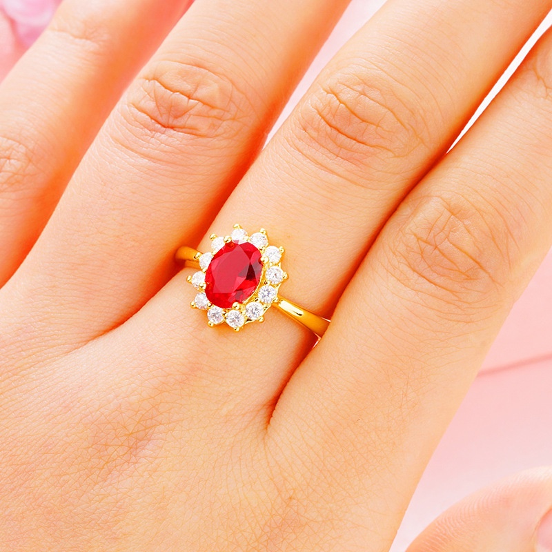 Detail Model Cincin Batu Wanita Elegan Nomer 43