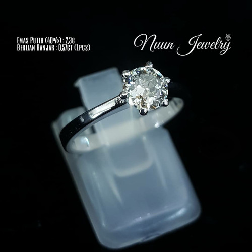 Detail Model Cincin Berlian Mata Satu Nomer 29