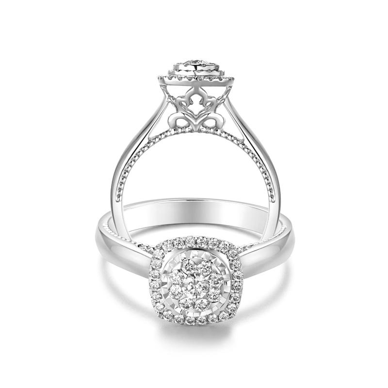 Detail Model Cincin Berlian Solitaire Nomer 21