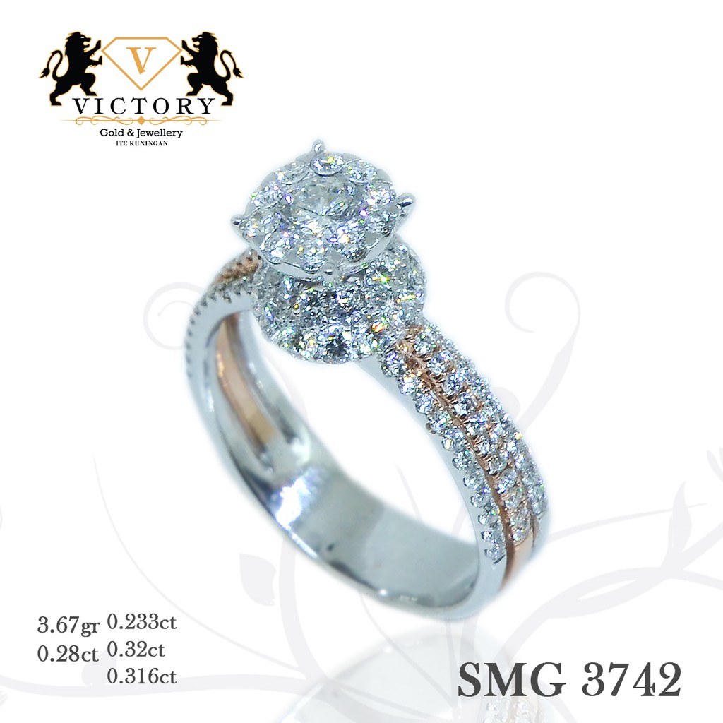 Detail Model Cincin Berlian Solitaire Nomer 28