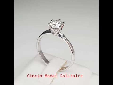 Detail Model Cincin Berlian Solitaire Nomer 30