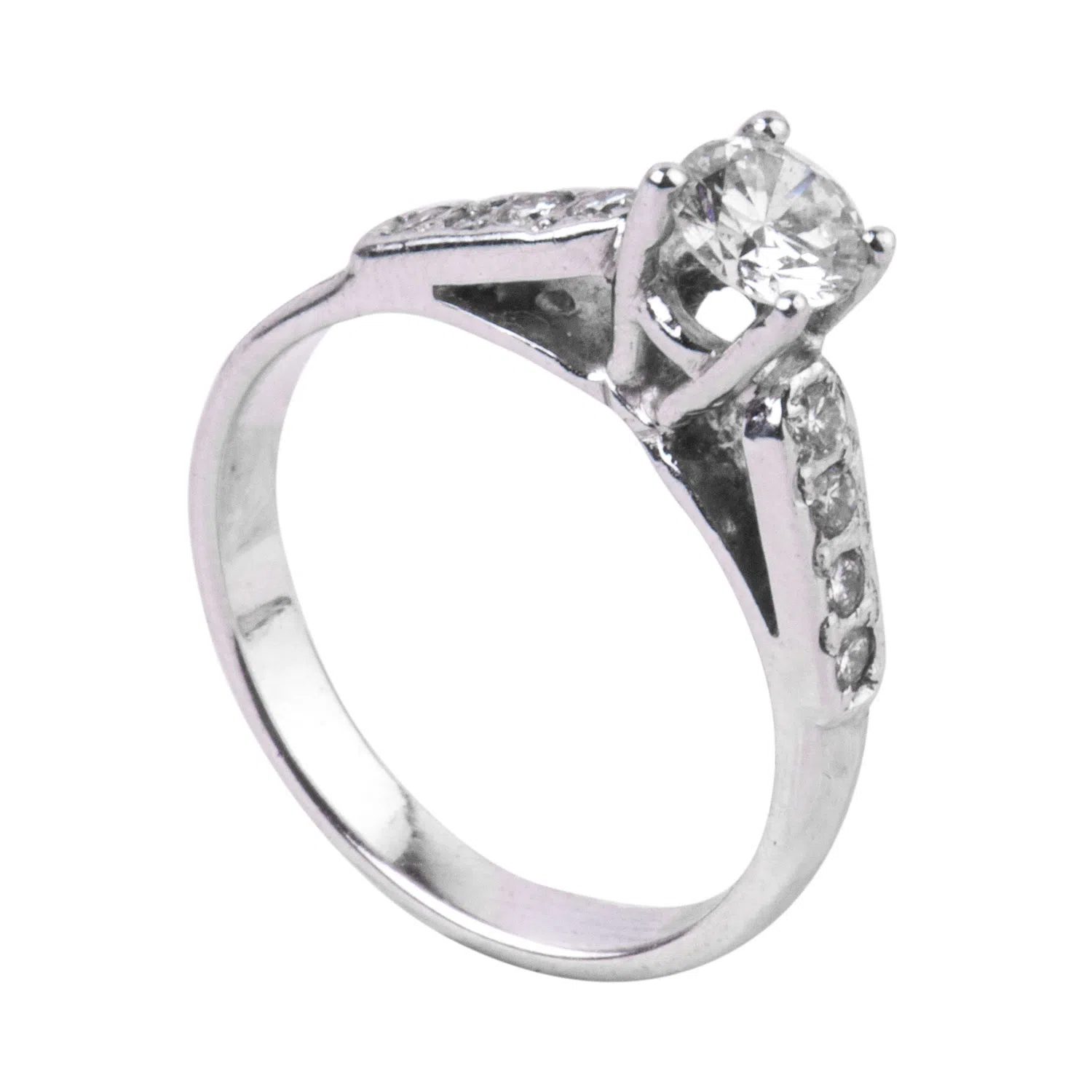 Detail Model Cincin Berlian Solitaire Nomer 33