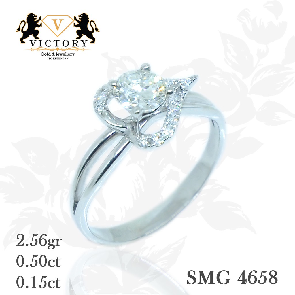 Detail Model Cincin Berlian Solitaire Nomer 37