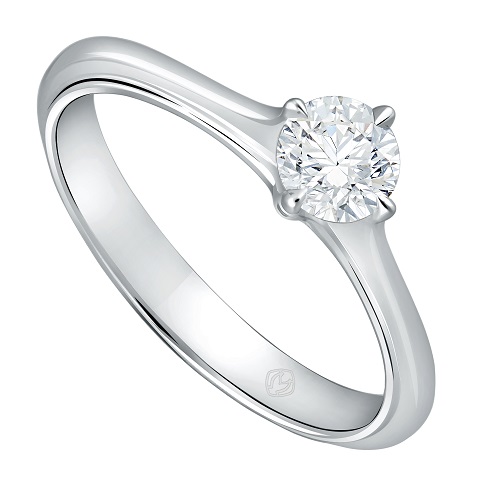 Detail Model Cincin Berlian Solitaire Nomer 6