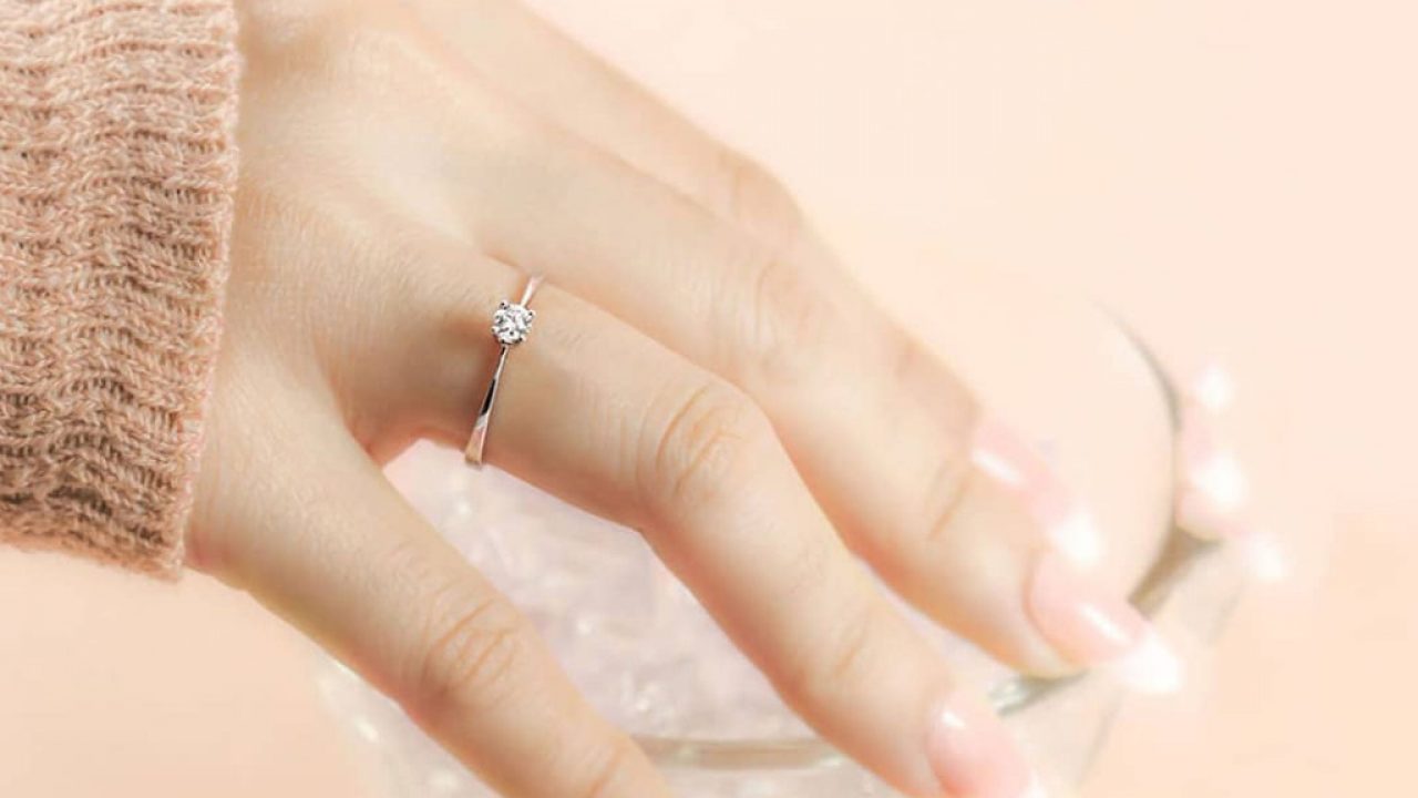 Detail Model Cincin Berlian Solitaire Nomer 52