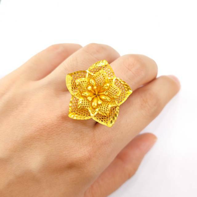 Detail Model Cincin Bunga Terbaru Nomer 26