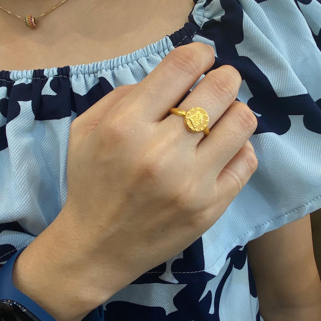 Detail Model Cincin Emas Koin Nomer 12