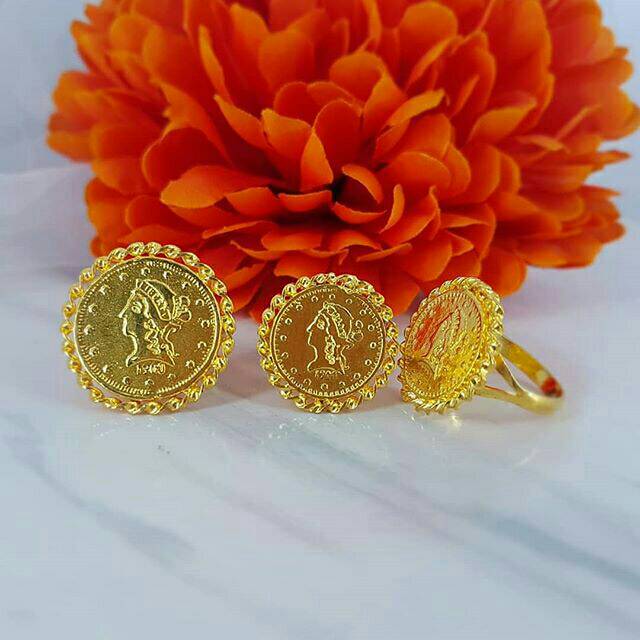Detail Model Cincin Emas Koin Nomer 20
