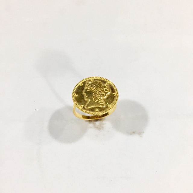 Detail Model Cincin Emas Koin Nomer 25