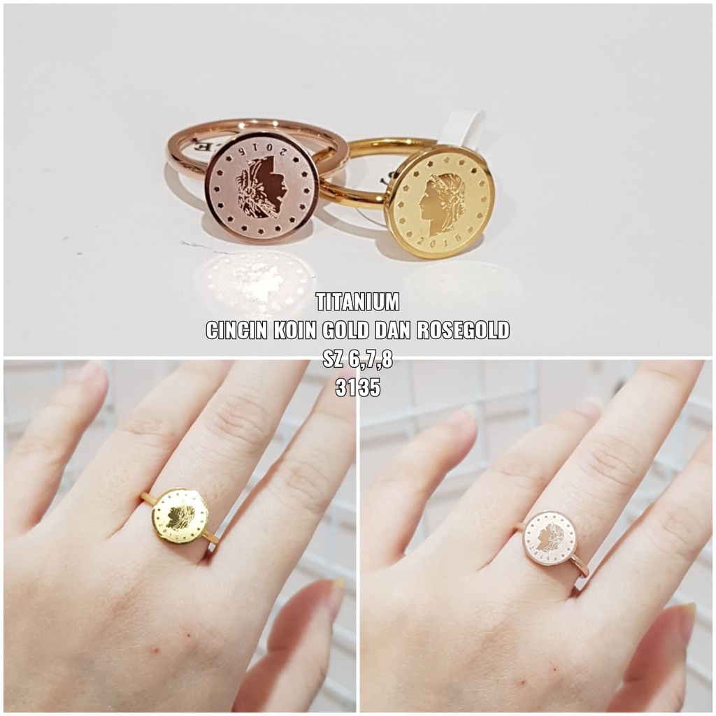 Detail Model Cincin Emas Koin Nomer 26