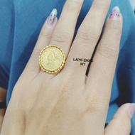 Detail Model Cincin Emas Koin Nomer 40