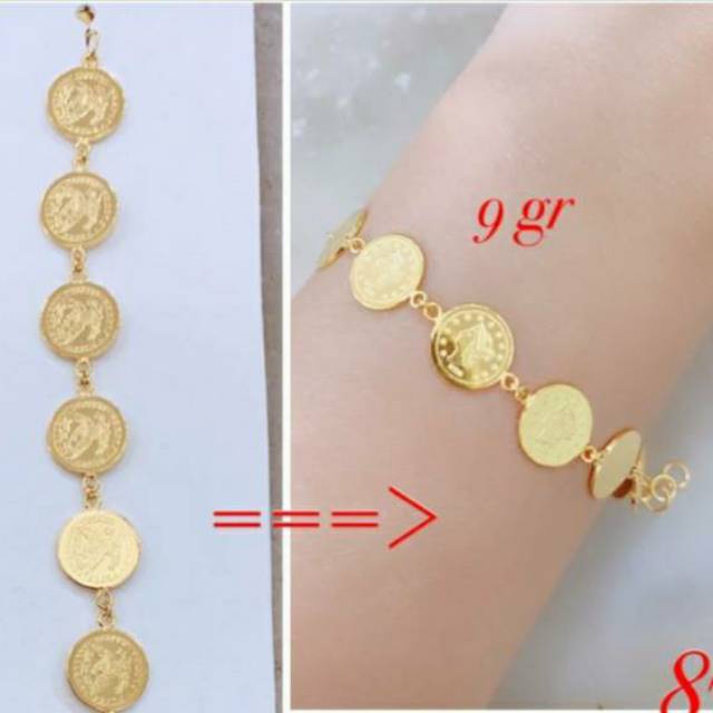 Detail Model Cincin Emas Koin Nomer 46