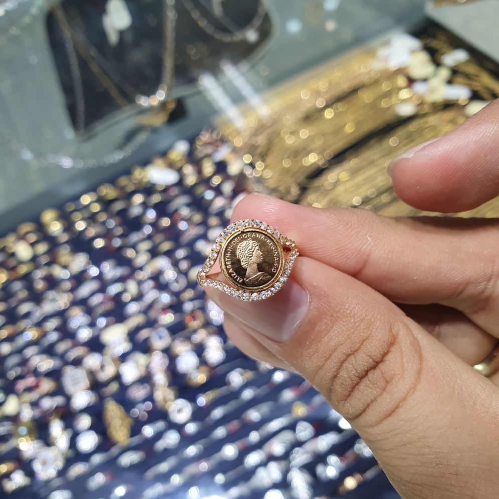 Detail Model Cincin Emas Koin Nomer 52