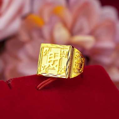 Detail Model Cincin Emas Laki Laki Terbaru Nomer 8