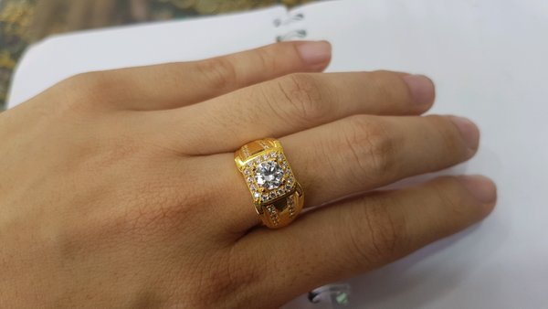 Detail Model Cincin Emas Laki2 Nomer 40